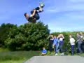 Double Front Flip, Falkirk Skatepark Double Front Flip, Falkirk Skatepark