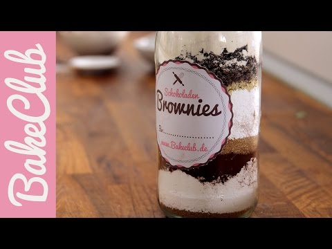 Brownie-Backmischung im Glas | BakeClub
