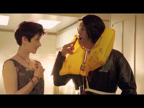 safety - This is the actual safety video that is currently playing on Air New Zealand flights. Air New Zealand partnered with WETA Workshop on a brand new Hobbit insp...