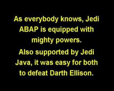 Darth Ellison vs ABAP