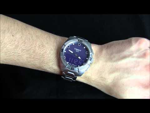 how to set time on tissot t touch