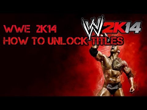how to unlock wcw belt in wwe 2k14