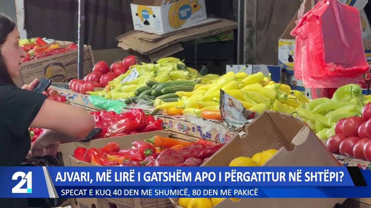 Specat për ajvar, sa po shkojnë çmimet në treg (VIDEO)