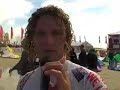 Statement Sky Solbach after the boardercross Statement Sky Solbach after the boardercross