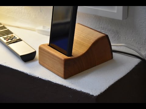 DIY | Design mobile phone docking station