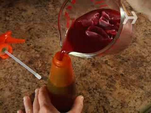 how to dye hair with rhubarb