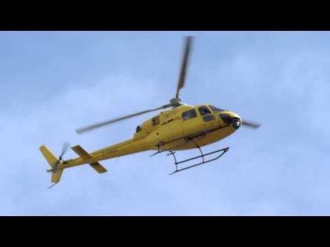 TUR 2011 stage 6 Arrival with helicopter
