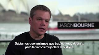 Jason Bourne. Entrevista con Matt Damon