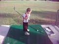 Kane Kimbler golfing