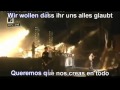 Rammstein - Ich will (Subtitulada en Español y Ale Rammstein - Ich will (Subtitulada en Español y Ale