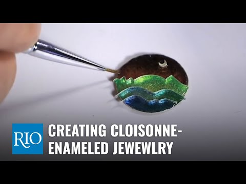 how to apply enamel to metal