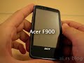 Acer f900 PDA phone review