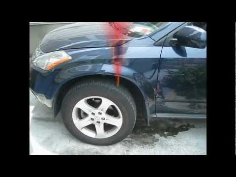 2004 Nissan Murano front brake pads and rotors remove/replace pt1