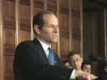 Eliot Spitzer and Fred Dicker, Albany Press Conference