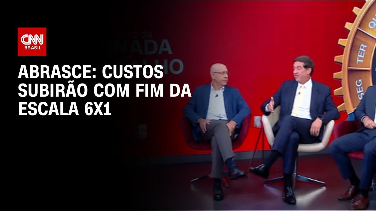 Custos subirão com fim da escala 6x1, diz Abrasce | CNN Brasil