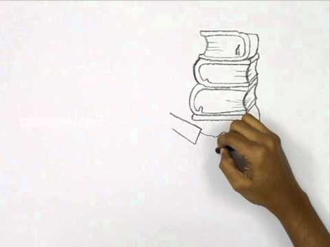 how to draw books