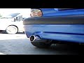 Saxo VTS Devil and Magnex exhaust test 2