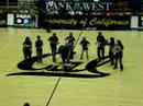 Cal Bears Drumline "Stomp" halftime Cal vs Arizona 2-15-08