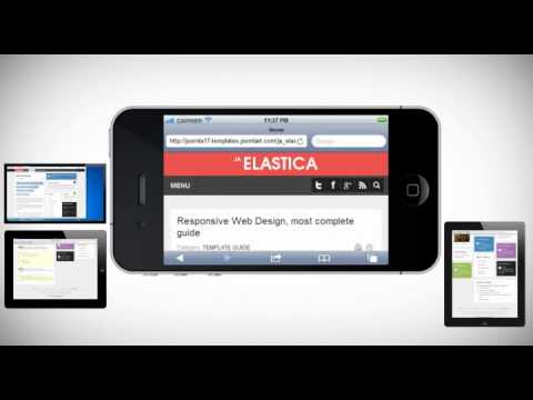 JA Elastica - Web Responsive Design Template for Joomla!