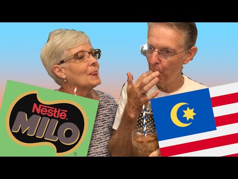 My American In-Laws Try Malaysian Milo For The First Time!