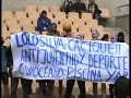 Protesta del Club Waterpolo Oceano contra Lolo Silva-Maraton