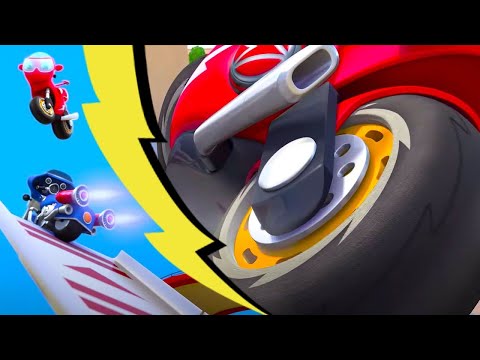 Mega Leap! | Full Episode | Ricky Zoom | Cartoons for Kids | Ultimate Rescue Motorbikes for Kids