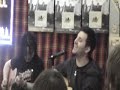 Bayside live acoustic At Rhino Records