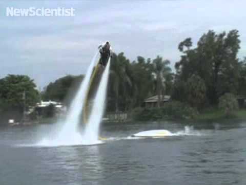 0 JetLev, un jet pack propulsado con agua