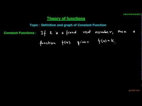how to define a function in math