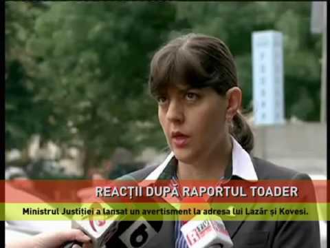 Reacţii după raportul Toader