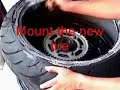 Yamaha FZ1 Tire Change