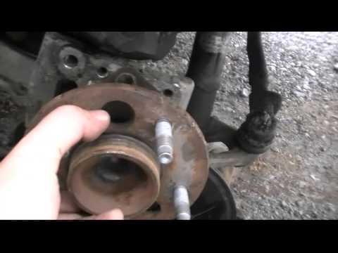How To Replace Wheel Bearing Hub Rear Speed Sensor 97 Buick Park Avenue ABS Light On