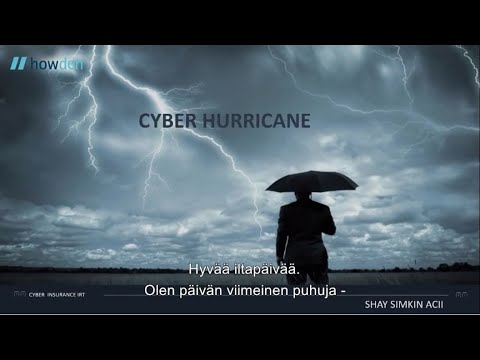 Hallitse kyberriskejä vakuutuksella | Shay Simkin, Howden Broking Group (tekstitetty suomeksi)