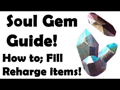 how to fill weapon with soul gem