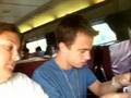Kyle & Megan's Dinner on Amtrak on August 6, 2007