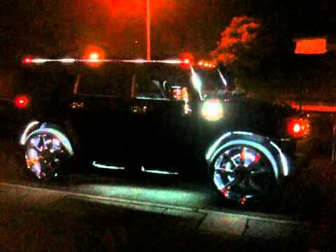 Install LED lights to a car (HUMMER H2 Rim and Body)
