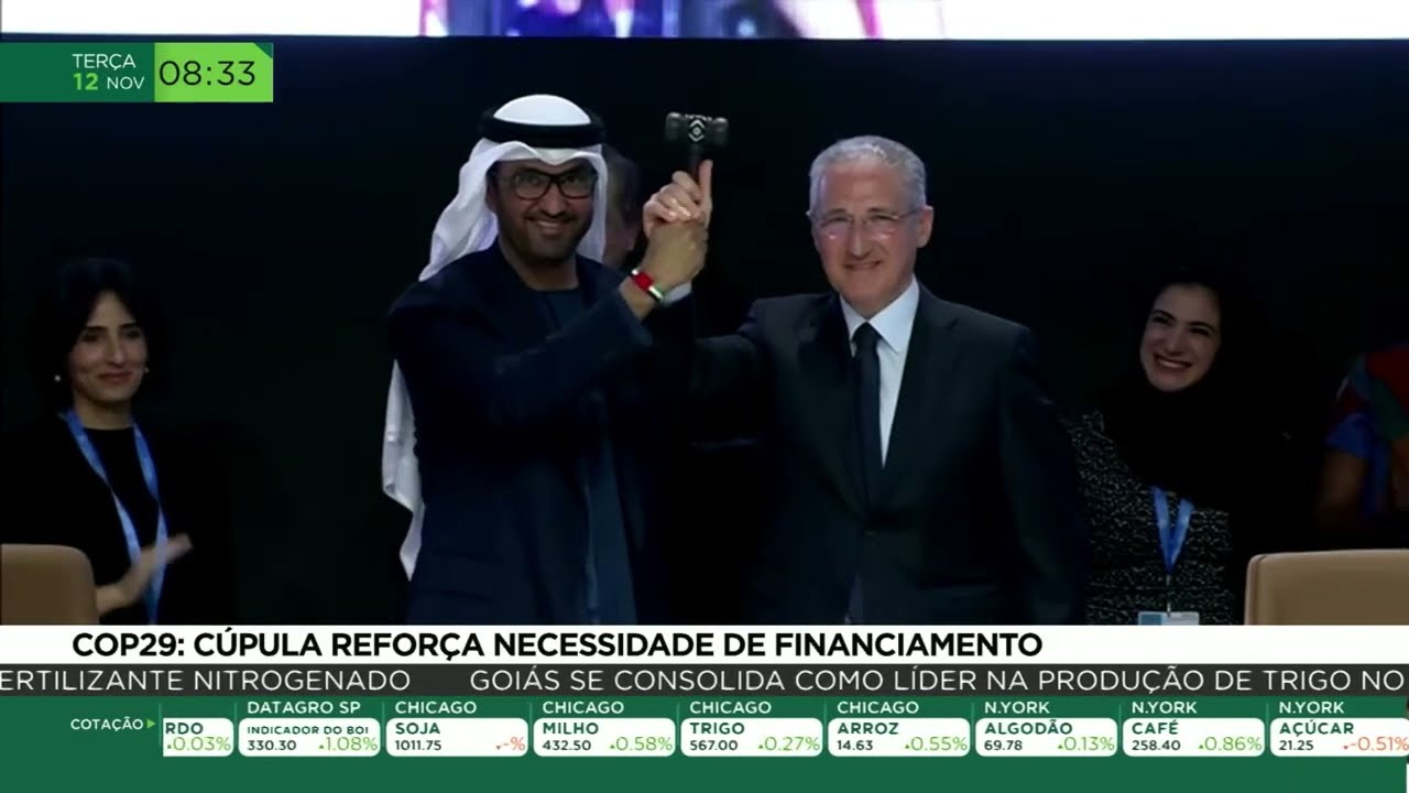 COP 29: Cúpula reforça necessidade de financiamento