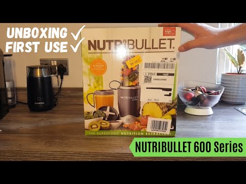 NutriBullet 600 Series UNBOXING &amp; First Use | Juicer, blender, smoothie maker, extractor or all 4?