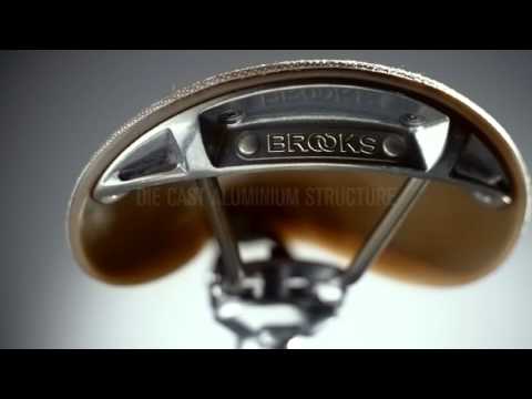 Видео о Велосипедное седло Brooks CAMBIUM C17 black