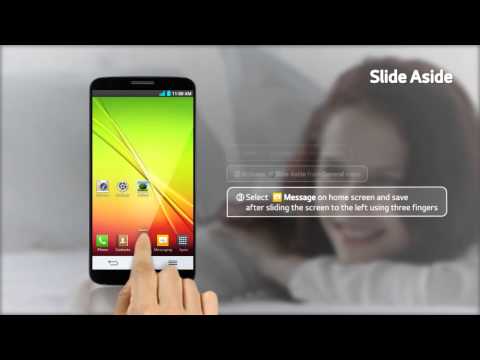 LG G2 - prezentacja  Slide Aside