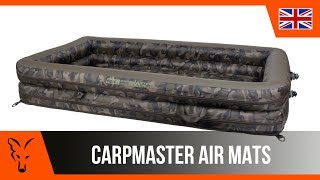 Надуваем дюшек за риболов Fox Carpmaster Air Mat