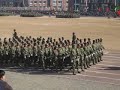 military marching