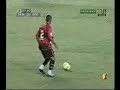 Grande defesa de Adriano contra o Sport/PE