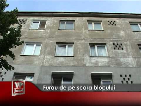 Furau de pe scara blocului