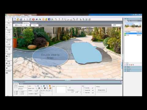 Virtual Tour software - Tourweaver --How to add Polygonal Hotspot