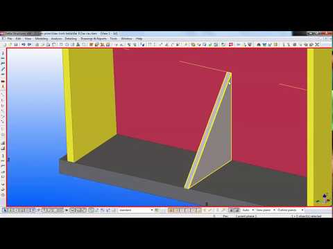 Tekla structure _ Học Tekla 3 phút mỗi ngày (Bài 3)