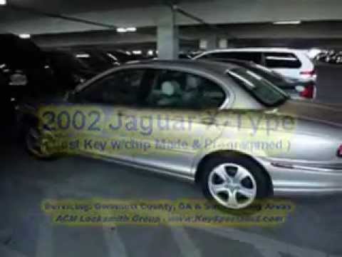 Atlanta GA: 2002 Jaguar X-Type – Lost key made & programmed!