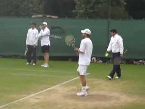 Andy Roddick and Jimmy Connors at ...