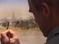 Painting Watercolour Trees 1 - Distant Trees