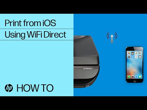 Connect iPhone to HP Deskjet 2700e 2752e 2710e Printer Over Wi-Fi FULL  SETUP 